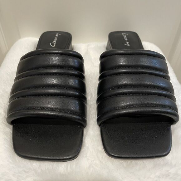 Circus NY By Sam Edelman Joana Women’s Black Shoes Slides Sandals Size 8 NEW - Picture 13 of 13